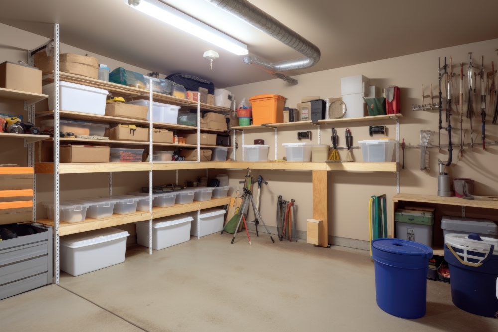 Garage Organization That Gets Stuff OFF the Floor, Thrifty Decor Chick