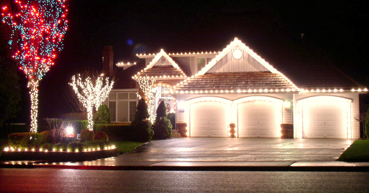 String clearance lights garage